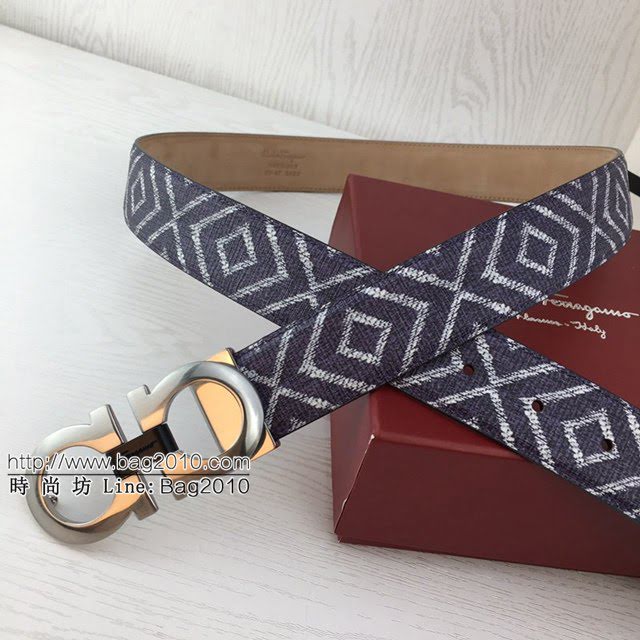 菲拉格慕男士皮帶 Ferragamo雙面用牛皮腰帶  jjp1210